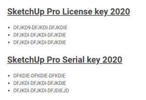 sketchup 2017 for mac license key